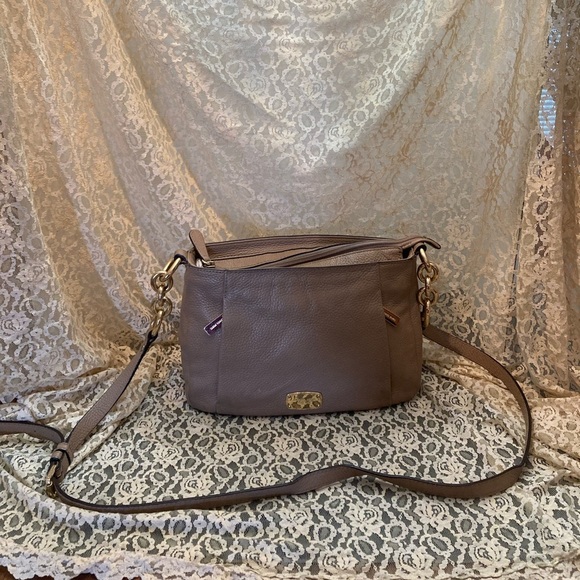 Vintage Michael, Kors, HALLIE, leather shoulder bag Crossbody SHOULDERBAG​ - Picture 4 of 13